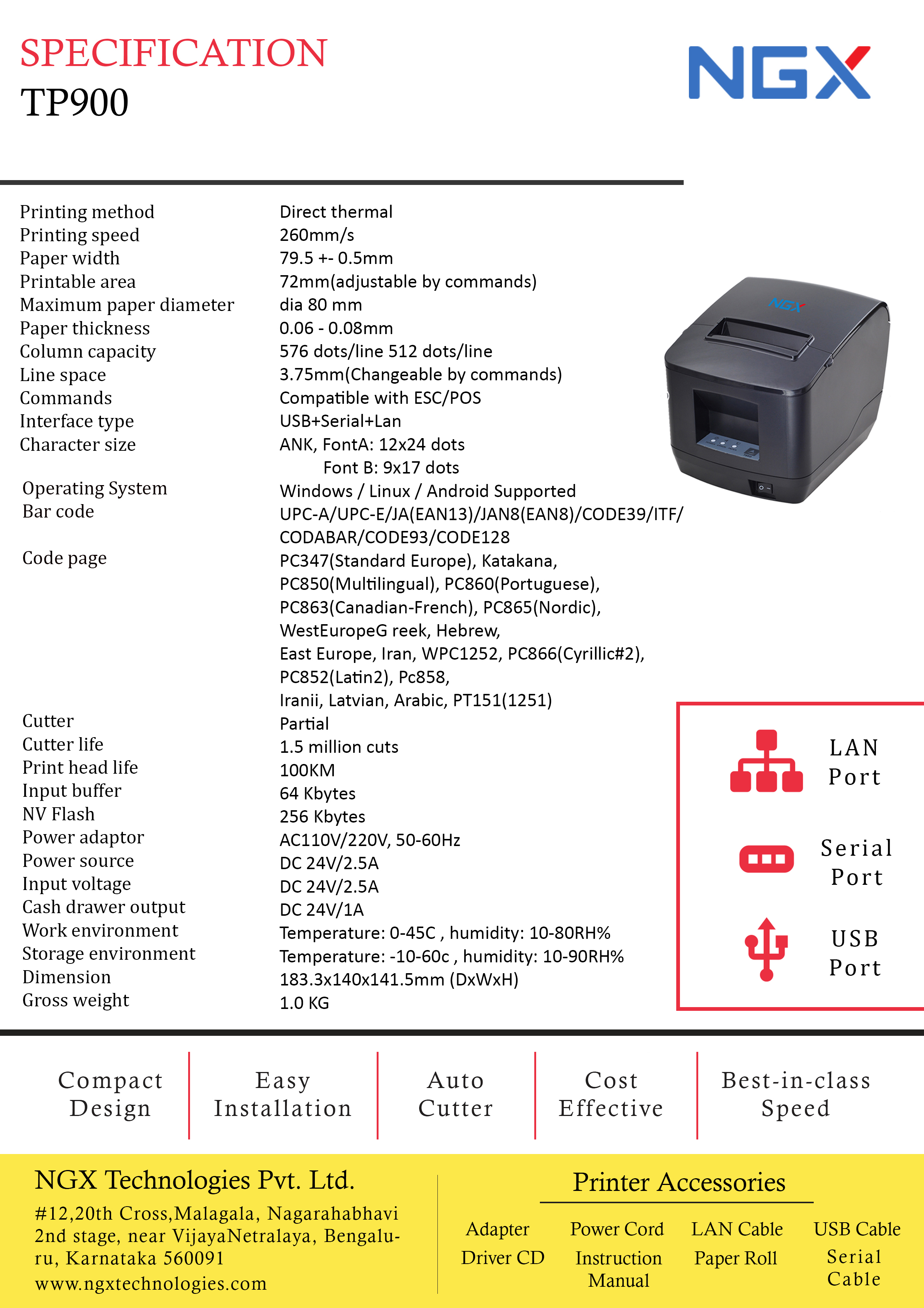 TP900 POS Printer
